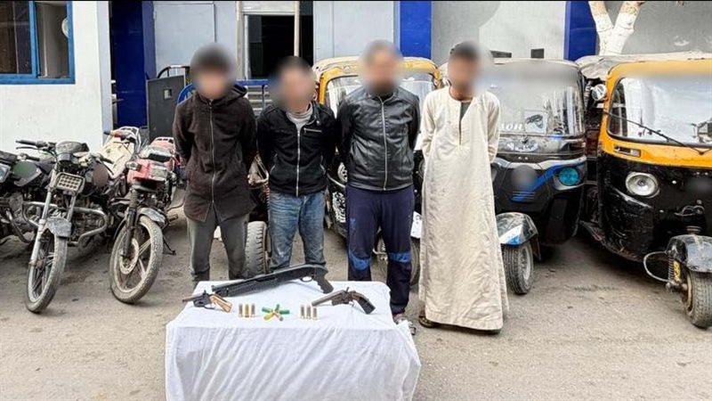 القبض على تشكيل عصابى