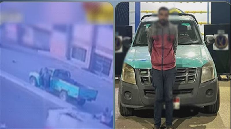 ضبط سائق “نصف نقل”