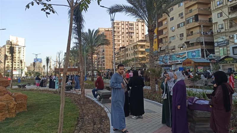 إقبال على الحدائق