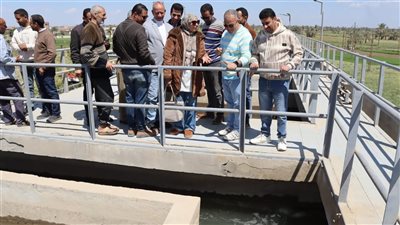 رئيس شركة مياه الفيوم يتفقد انتظام العمل بمحطات إطسا