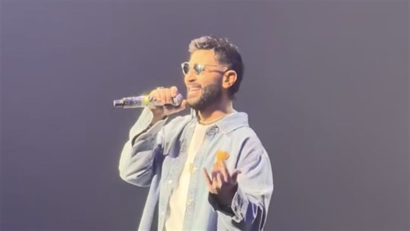 أحمد سعد في حفل أبو