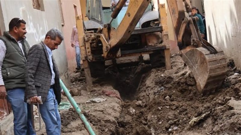 إزالة وصلة مياه مخالفة،