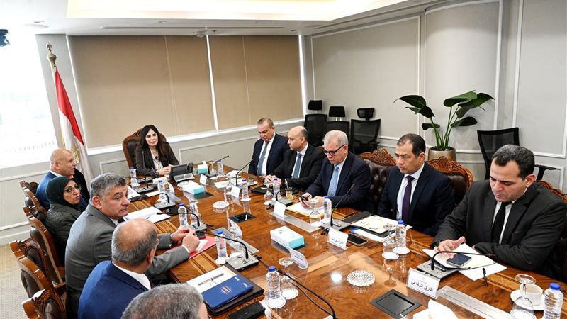 اجتماع راندة المنشاوي