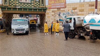مياه المنوفية: إعلان حالة الطوارئ وشفط تجمعات مياه الأمطار بالمحافظة