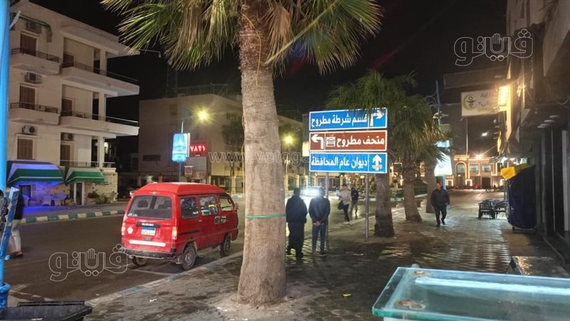 أمطار تضرب مرسى مطروح،
