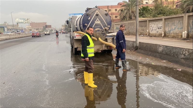 مياه القليوبية ترفع