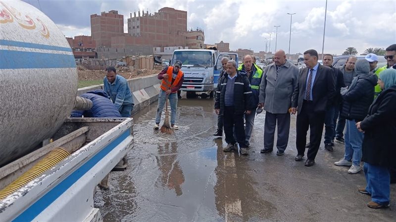 محافظ القليوبية يتابع