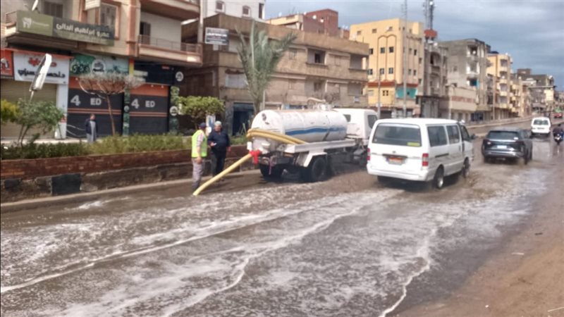 سحب مياه الامطار