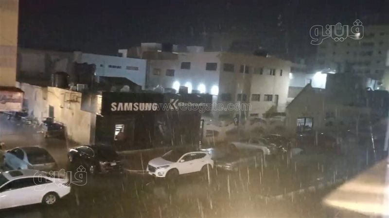 أمطار غزيرة بمطروح،