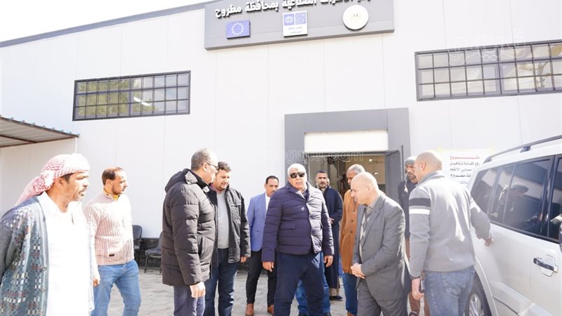 محافظ مطروح جولة