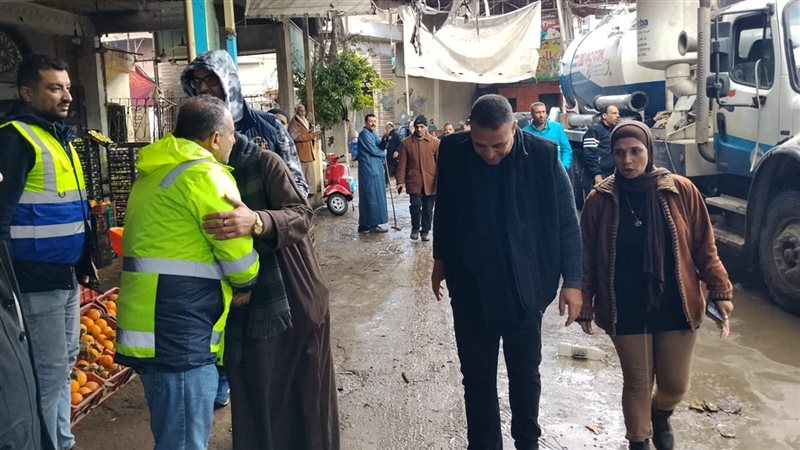 الأمطار الرعدية تضرب