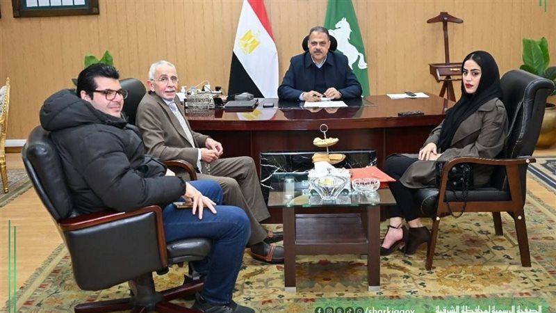  محافظ الشرقية يلتقى