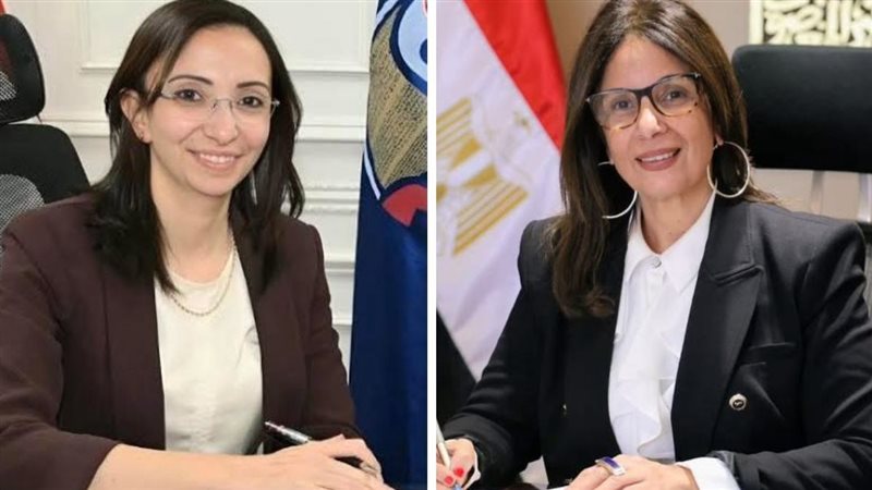 جيهان زكي وزيرة الثقافة
