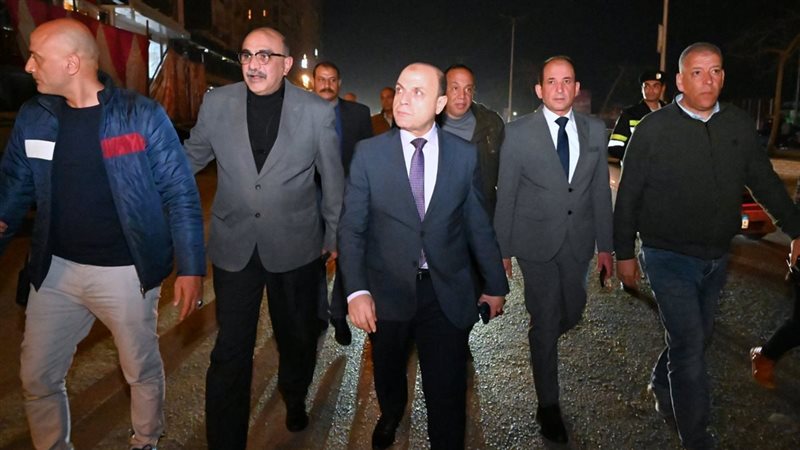 محافظ الغربية يتفقد