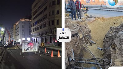 صرف صحي الإسكندرية ينجح في تطوير شارع البورصة والقضاء على المشكلات المزمنة 