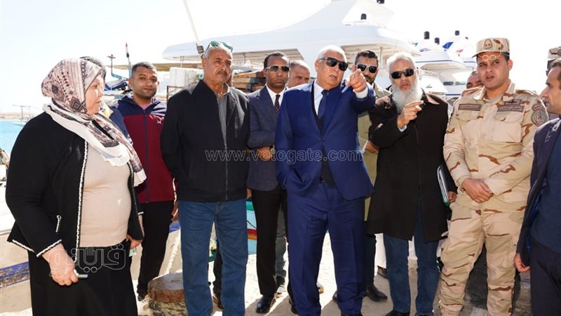 محافظ مطروح يتفقد