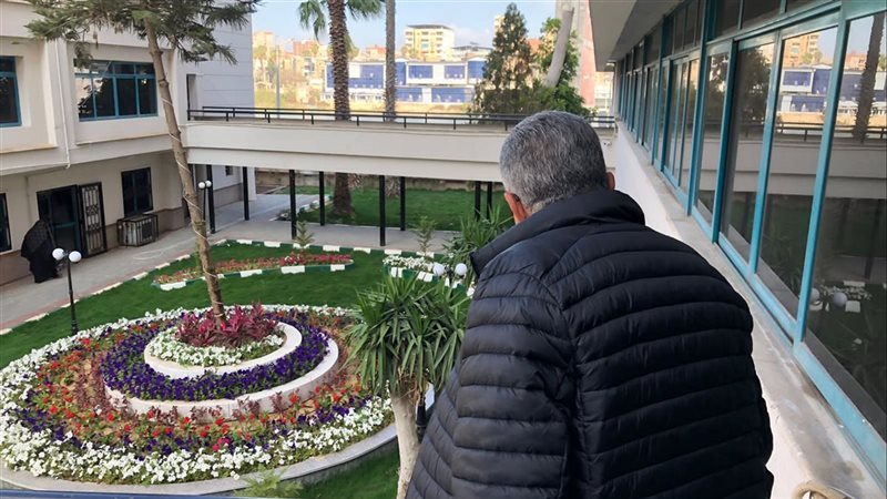 محافظ الدقهلية بقصر