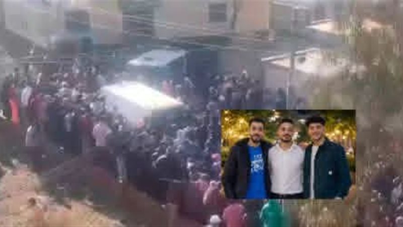 جنازة الضحايا لحادث