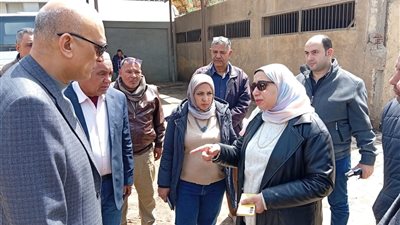 نائبة محافظ الشرقية تتفقد مركز مشتول السوق لمتابعة العمل بملفات التصالح