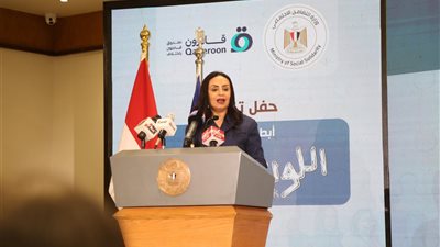 مايا مرسي في تكريم أبطال «اللون الأزرق»: التوحد من الإعاقات الخفية