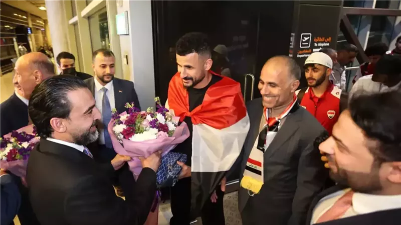 استقبال أسطوري لمنتخب