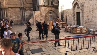 القدس الدولية: إغلاق كنيسة القيامة يفضح المخططات الإسرائيلية لتهويد القدس