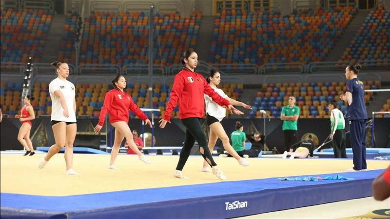 منتخب الجمباز في