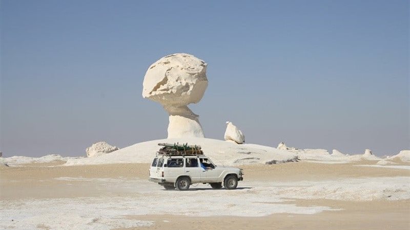 الصحراء البيضاء بالوادي