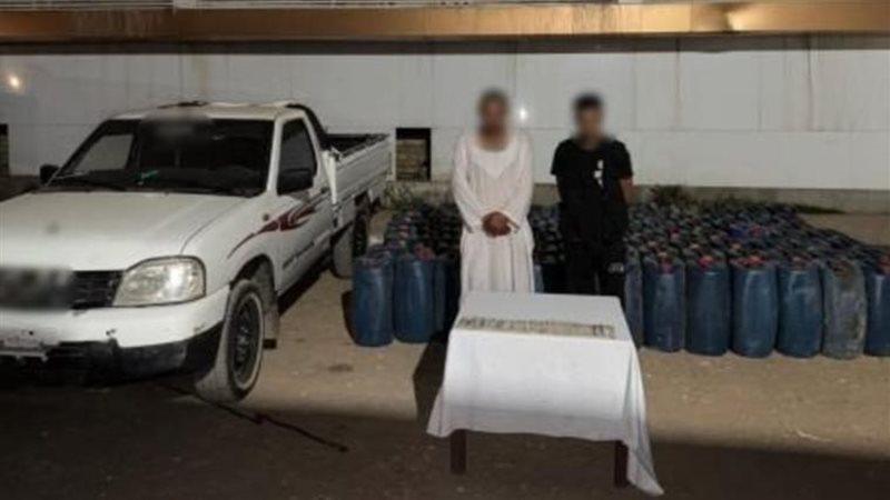 ضبط 5 أطنان سولار
