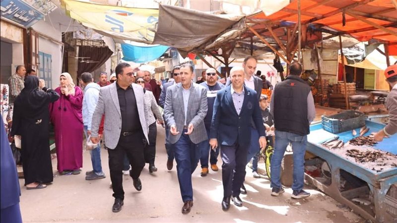 محافظ دمياط يتفقد