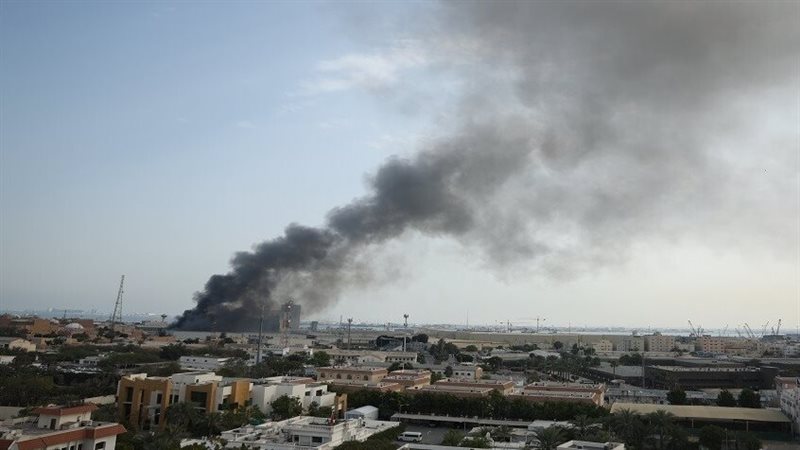حريق سابق في البحرين