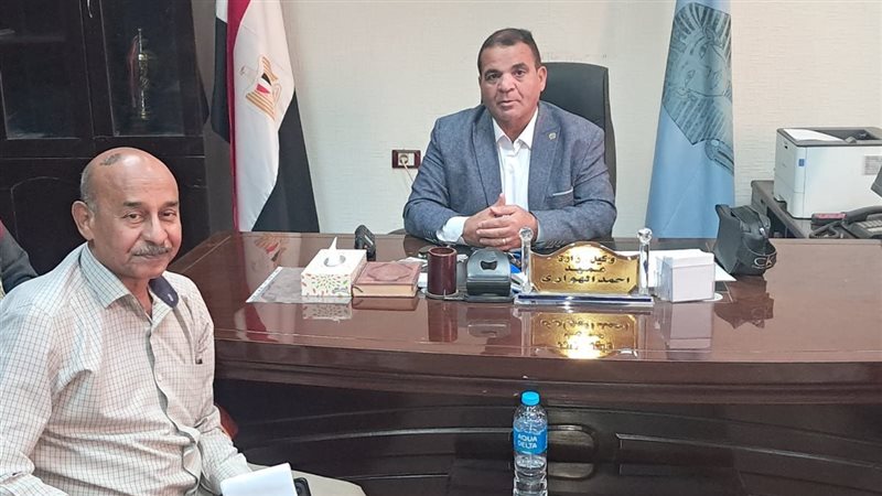 أثناء اللقاء 