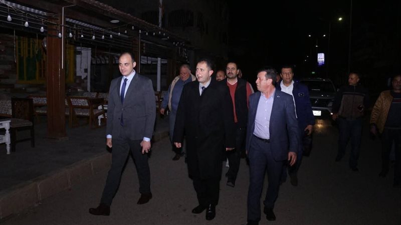 محافظ دمياط يتفقد