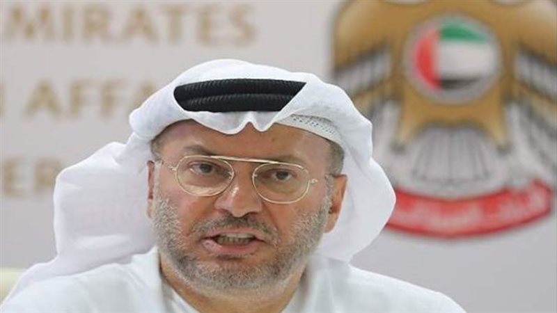 أنور قرقاش، فيتو