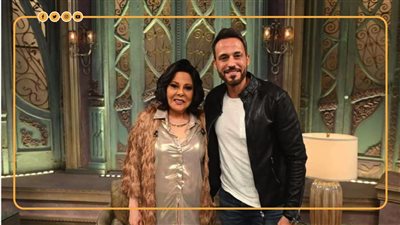 في ظهور مختلف مع صاحبة السعادة.. يوسف الشريف يتكلم عن الأهلي والدراما وأولاده (إنفوجراف)