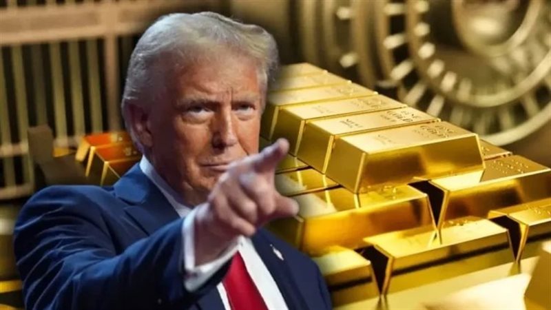 الذهب وترامب 