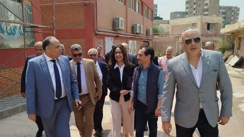 وزيرة الثقافة تتفقد