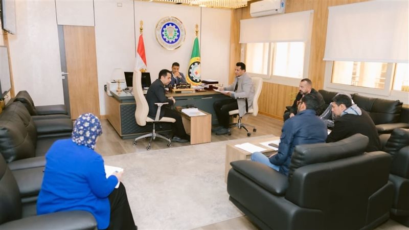 اجتماع لنائب محافظ