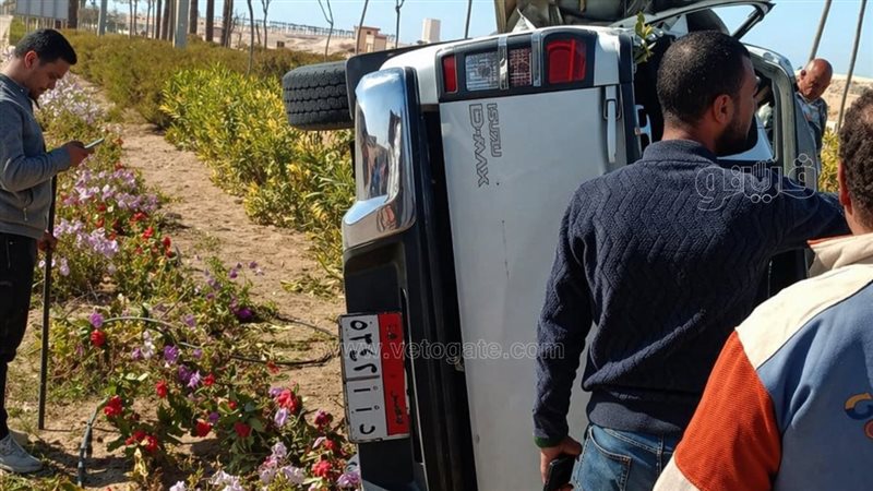 حادث علي طريق العلمين