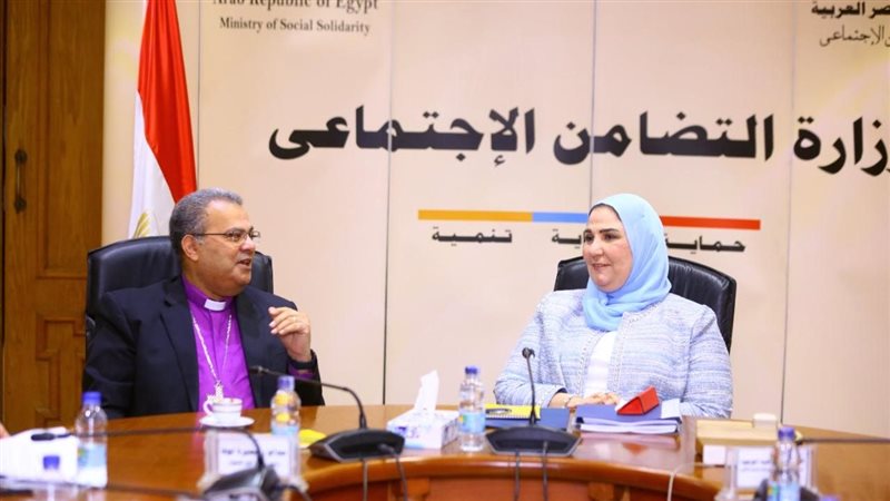 وزيرة التضامن ورئيس