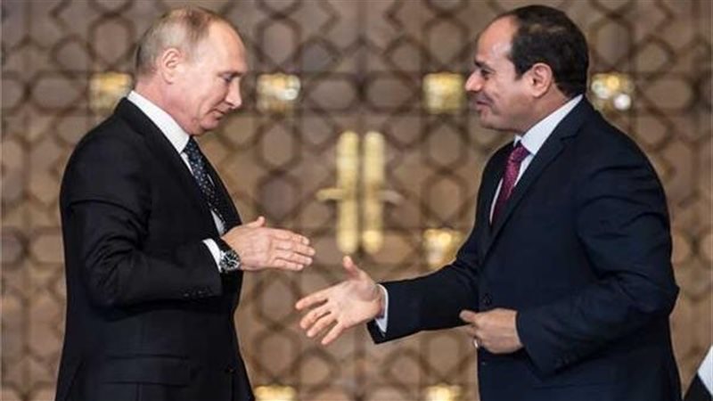 الرئيس السيسي وفلاديمير