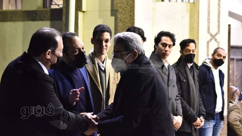 عزاء الفنان أحمد