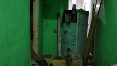 4 صور ترصد العقار المنهار بمنطقة اللبان في الإسكندرية
