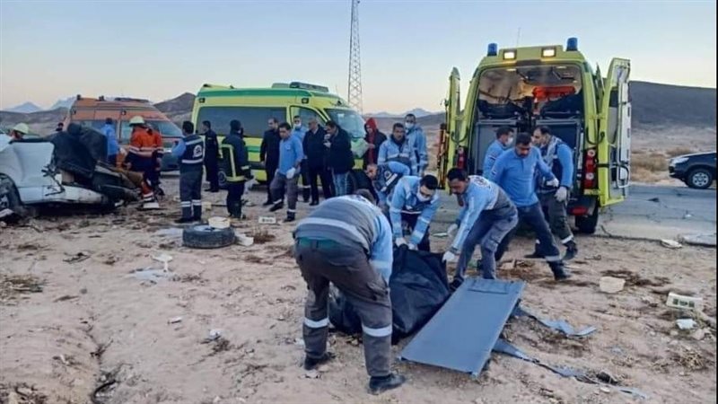 نقل المتوفين من حادث