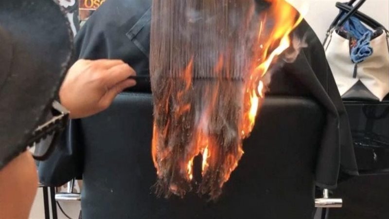 تفسير حلم حرق الشعر