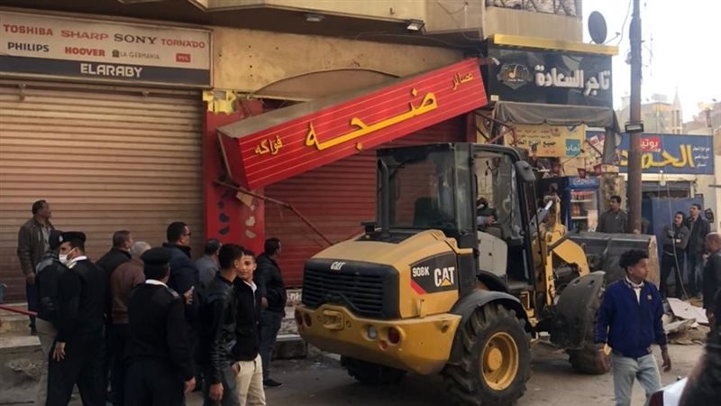 رفع اشغالات الطرق