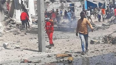 اللحظات الأولى لتفجير قافلة مسئولين أمميين في الصومال | فيديو وصور