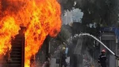 انتداب الطب الشرعي لبيان سبب وفاة ٤أطفال أشقاء في حريق شقة بفيصل
