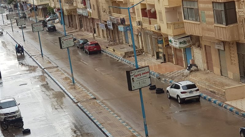 أمطار غزيرة تضرب