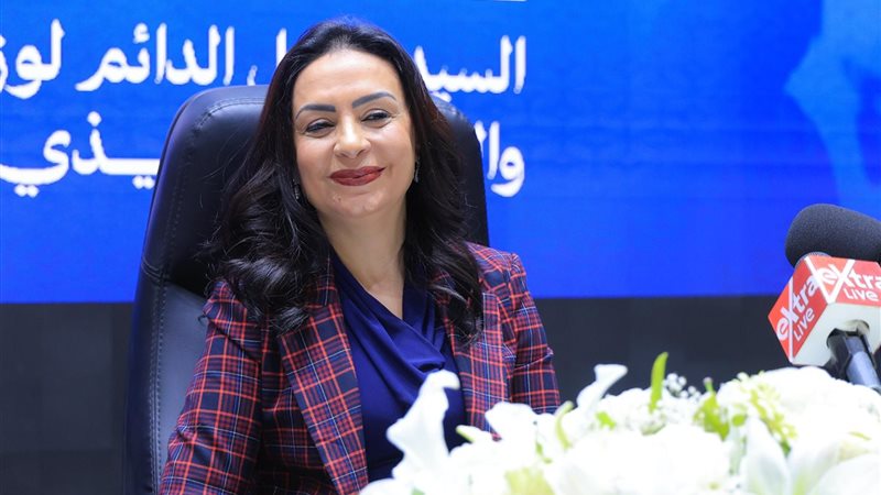 وزيرة التضامن الاجتماعي